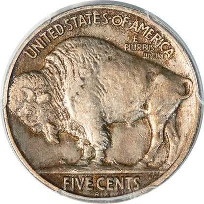 1915-S 5C PCGS AU53 Buffalo Nickel reverse