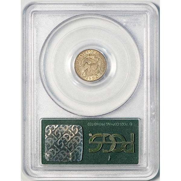 (4279) 1832 H10C PCGS AU55 CAC Old Holder Bust Half Dime reverse slab