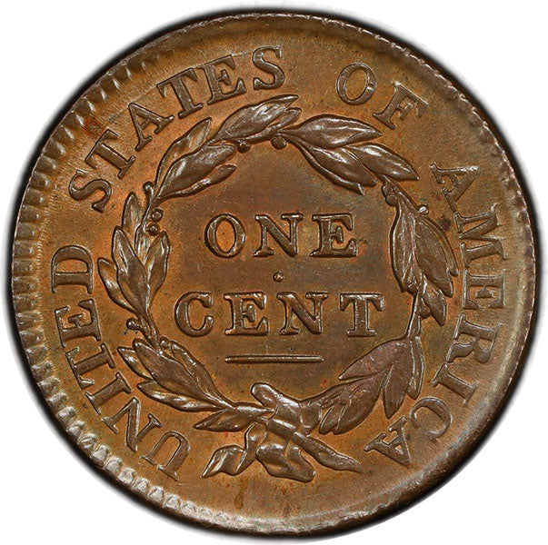 1817 1C 13 Stars PCGS AU58+ CAC Reverse