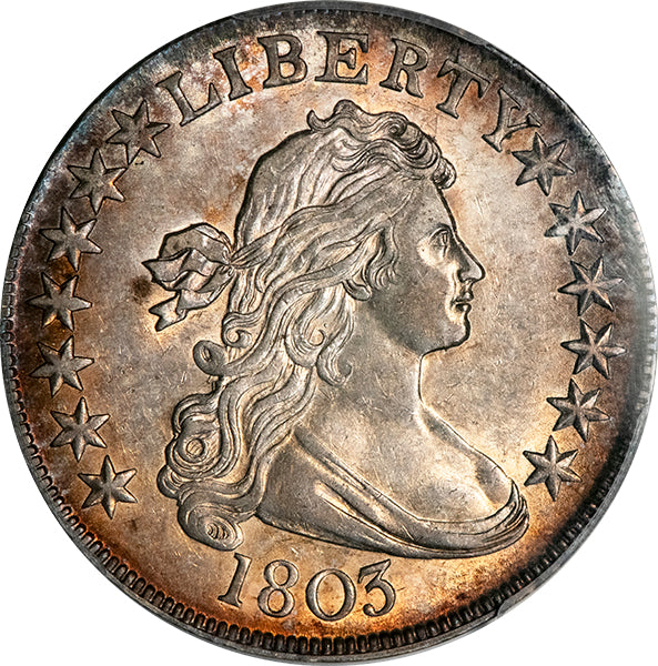 (6067) 1803 50C PCGS AU58+  Bust Half obverse