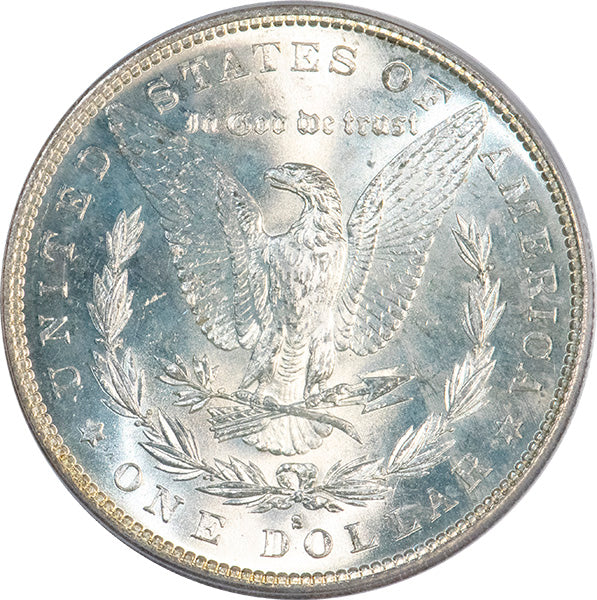 1882-S $1 PCGS MS65 Morgan Dollar reverse