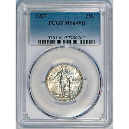 (5761) 1927 25C PCGS MS64FH ***