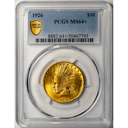 (8882) 1926 $10 PCGS MS64+