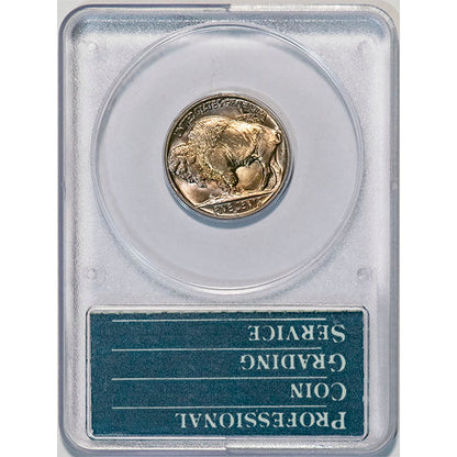 (3984) 1938-D 5C PCGS MS66 Gold CAC Buffalo reverse slab
