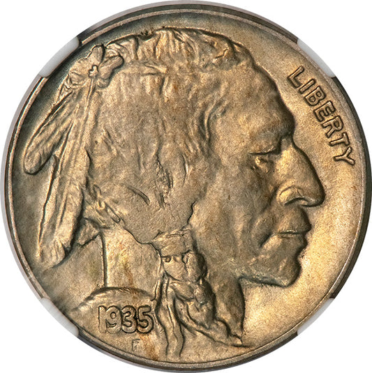 1935 DDR 5C NGC MS62 obverse