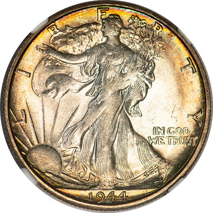 1944-S 50C NGC MS65 Walking Liberty Half Dollar obverse