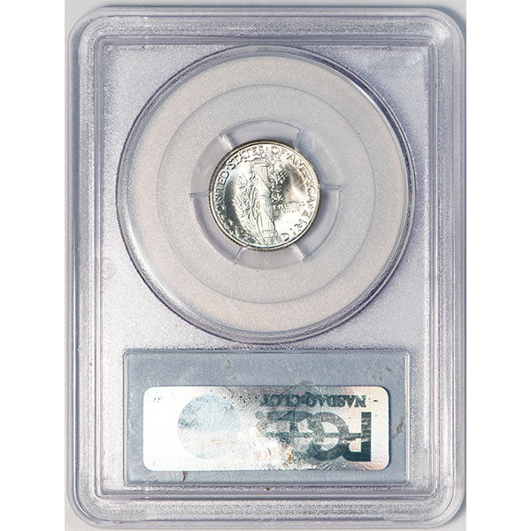 1929-S 10C PCGS MS64FB Mercury Dime reverse slab