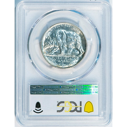 1925-S 50C California PCGS MS65 Silver Commemorative reverse slab