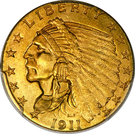 (7942) 1911 $2.50 PGCS MS64+ CAC