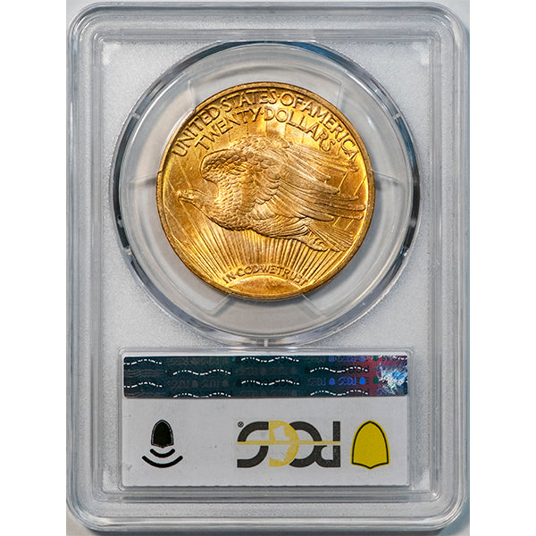 (9175) 1923 $20 PCGS MS65 St. Gaudens reverse slab