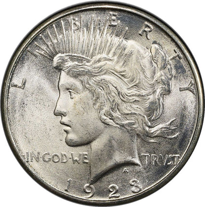 (7362) 1923-S $1 PCGS MS65 Peace obverse