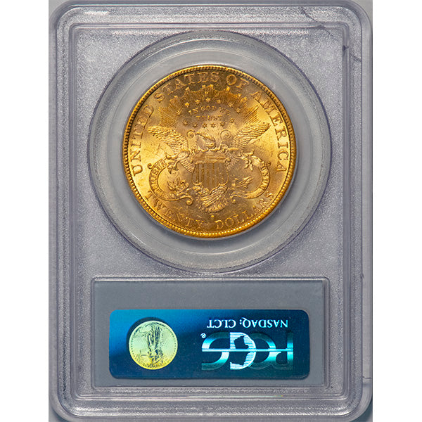 (9021) 1892-S $10 PCGS MS62 Liberty reverse slab