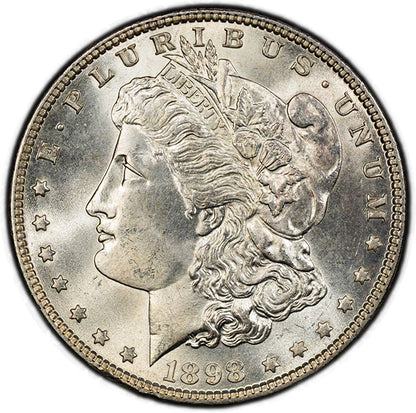 (7252) 1898 $1 PCGS MS67