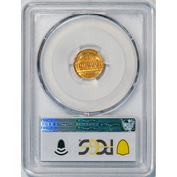 (7455) 1917 G$1 PCGS MS67 McKinley reverse slab
