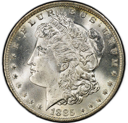 (7162) 1885-O $1 PCGS MS67