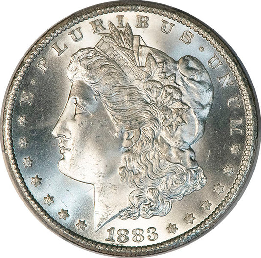 (7144) 1883-CC $1 PCGS MS66+ CAC