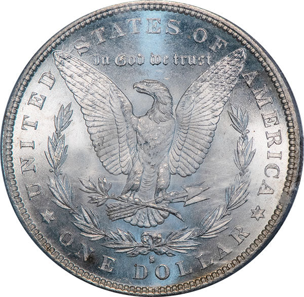 (7118) 1880-S $1 PCGS MS65 Gold CAC