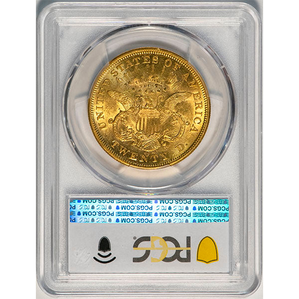 (8964) 1872-CC $20 PCGS AU55