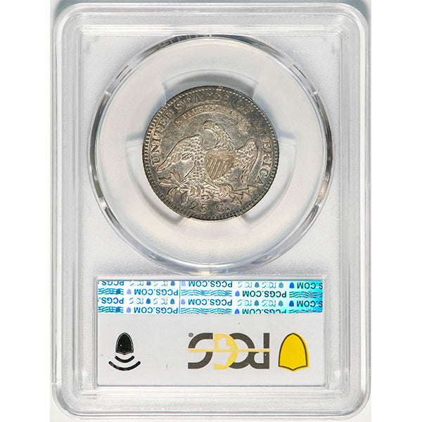 (5322) 1818 25C B-8, R.3 PCGS AU50