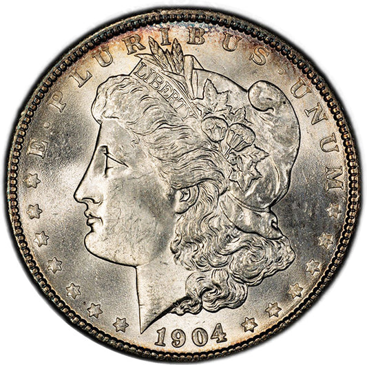 (7290) 1904 $1 PCGS MS66