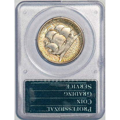 (9322) 1936 50C Long Island Old Holder PCGS MS63 Gold CAC