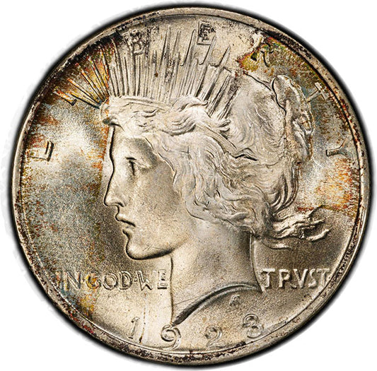 (7360) 1923 $1 PCGS MS66+ CAC