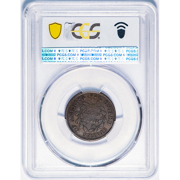 (1066) 1804 1/2C Plain 4, Stems PCGS VF30 CAC