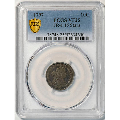 (4462) 1797 10C 16 Stars JR-1 PGCS VF25