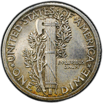 (4907) 1916-D 10C PCGS MS62FB