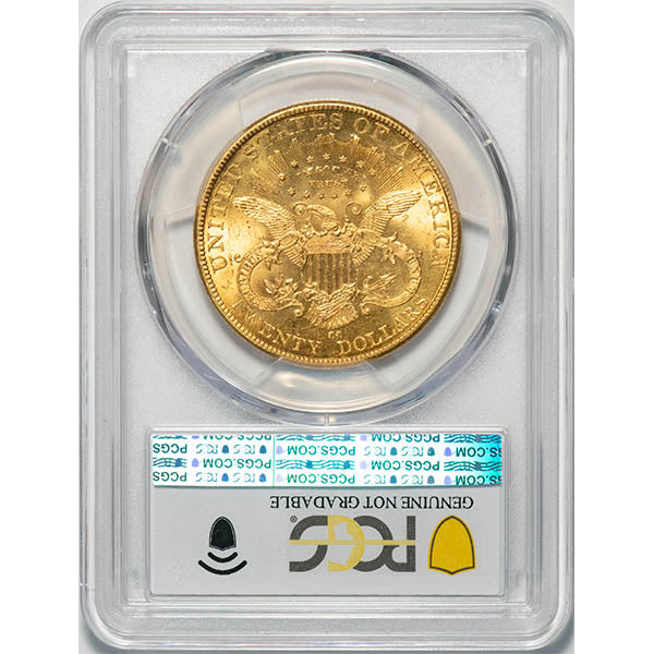 (9023) 1893-CC $20 PCGS UNC Details