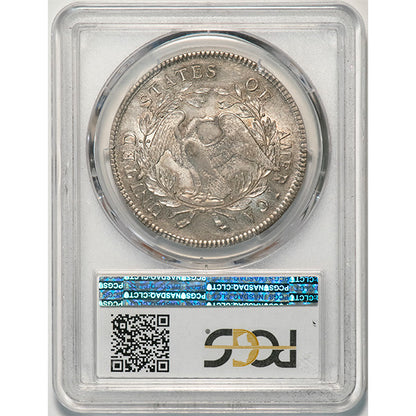 (6852) 1795 $1 3 Leaves PCGS MS61