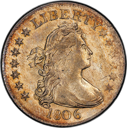 (5314) 1806 25C PCGS MS62