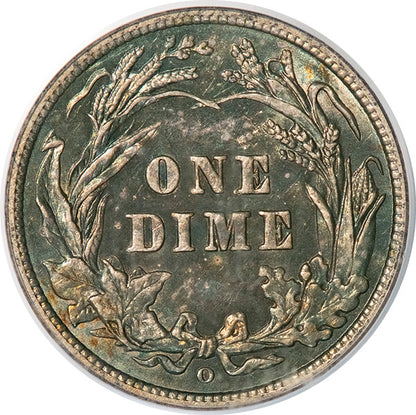 (4836) 1905-O 10C Micro O PCGS MS63 CAC