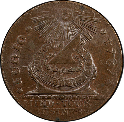 (0883) 1787 Fugio 1C PCGS MS65BN