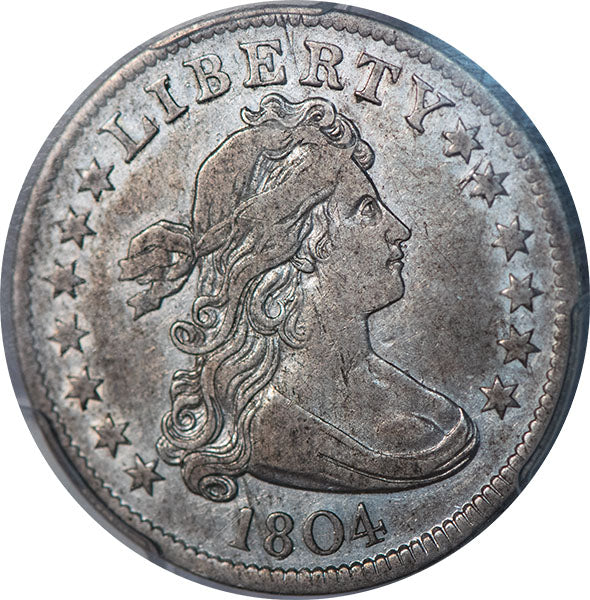 (5312) 1804 25C PCGS XF45