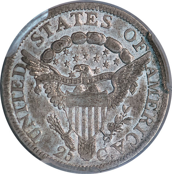 (5312) 1804 25C PCGS XF45