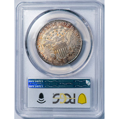 (6073) 1806 50C Pointed 6, No Stem O-109, T-15, R.1 PCGS AU55+