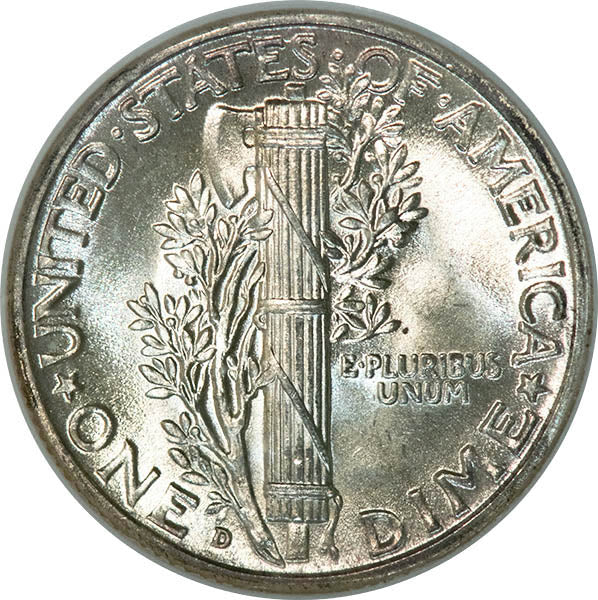 (5031) 1941-D 10C NGC MS66FB Gold CAC