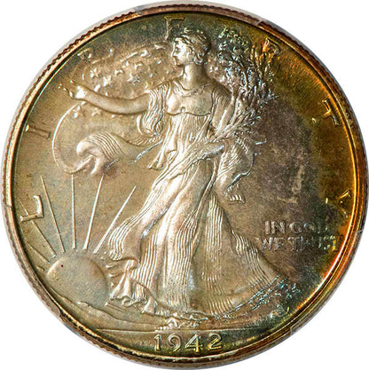 (6642) 1942 50c PCGS PR68 CAC