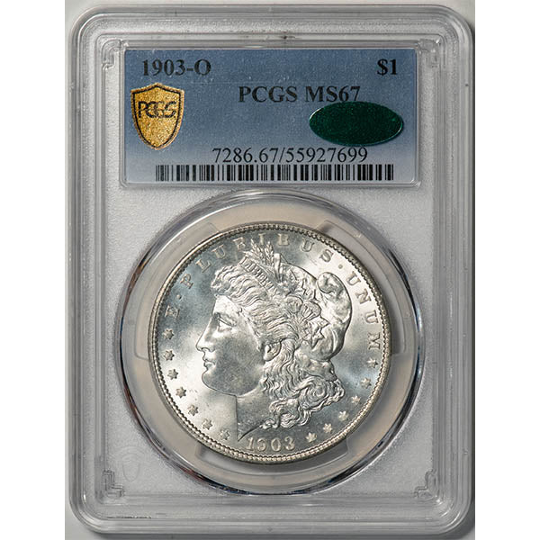 (7286) 1903-O $1 PCGS MS67 CAC