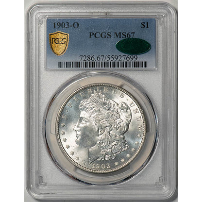 (7286) 1903-O $1 PCGS MS67 CAC