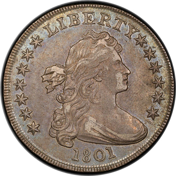 (6900) 1801 $1 BB-211 PCGS AU50 CAC