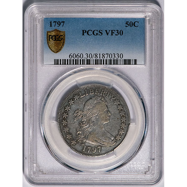 (6060) 1797 50C PCGS VF30