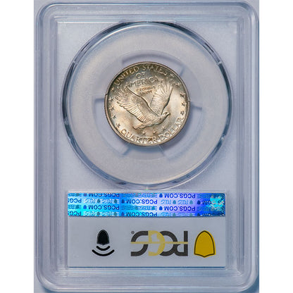 (5775) 1929-D 25C PCGS MS65FH
