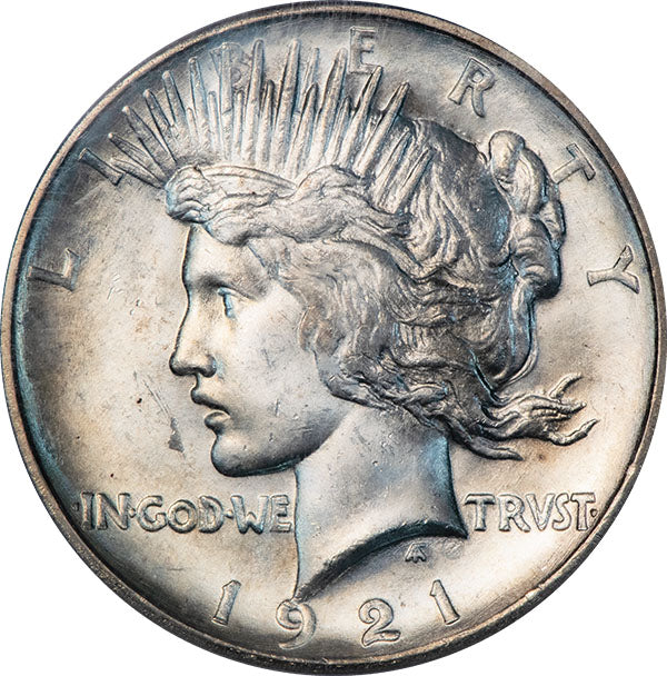 (7356) 1921 $1 PCGS MS64 CAC