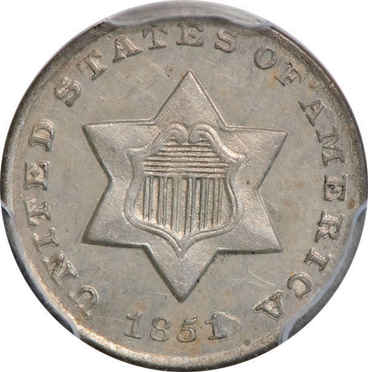 (3665) 1851-O 3CS PCGS MS63