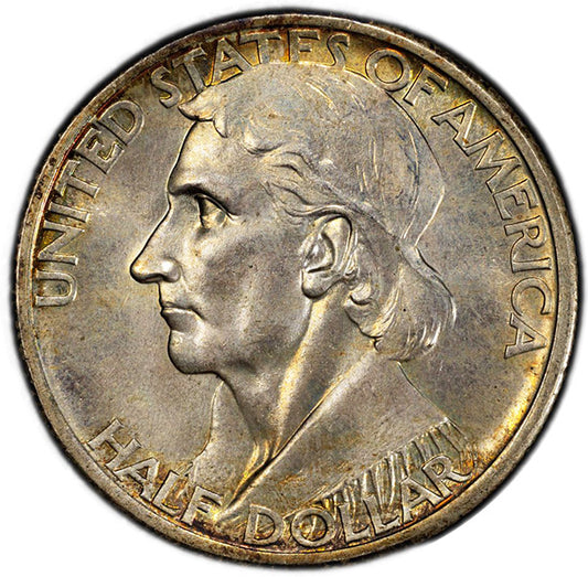 (9272) 1937-S 50C Boone PCGS MS67 CAC