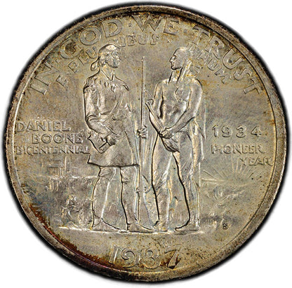(9272) 1937-S 50C Boone PCGS MS67 CAC